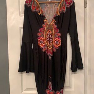Perfect Cond Venus size S Bohemian dress w/stretch